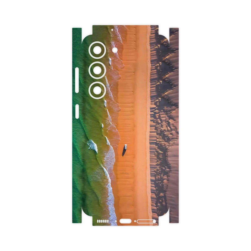برچسب پوششی ماهوت مدل Beach and Green Sea-FullSkin مناسب برای گوشی موبایل سامسونگ Galaxy S23