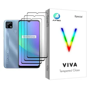 Junbo Viva Glass MIX003 Screen Protector For Realme C25 Pack Of 3