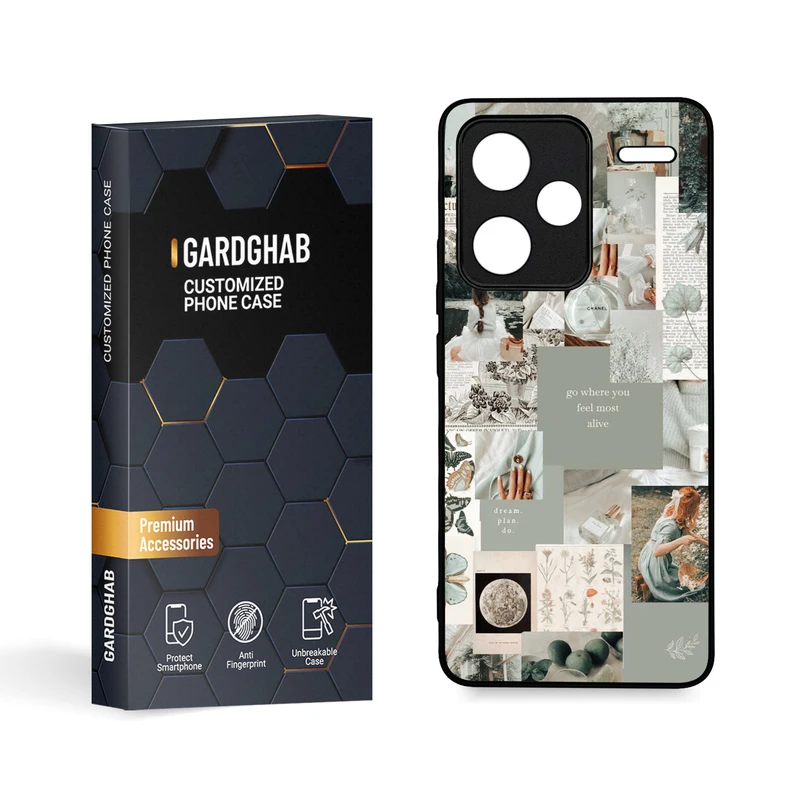کاور گارد قاب مدل دخترانه مناسب برای گوشی موبایل شیائومی Redmi Note 13 Pro Plus 5G
