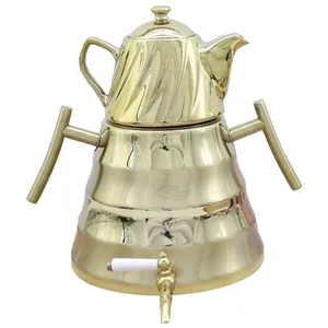 ست کتری و قوری راد مدل هرمی دسته مفتولی