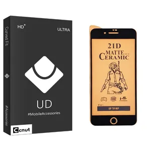 Coconut UD Black Ceramics Screen Protector For Apple اپل iPhone 7 Plus