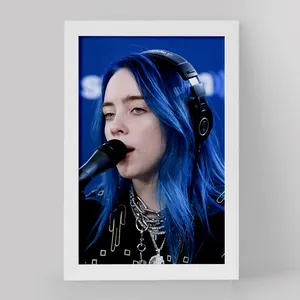 تابلو خندالو مدل بیلی آیلیش Billie Eilish کد 19141