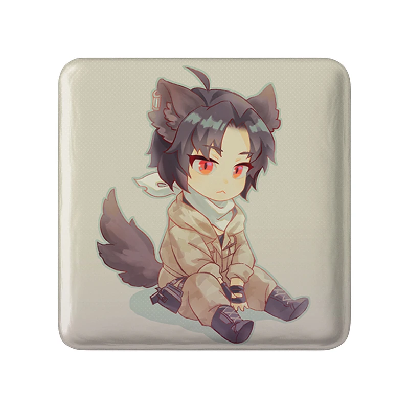 مگنت خندالو طرح شین انیمه 86 مدل مربعی کد 33818