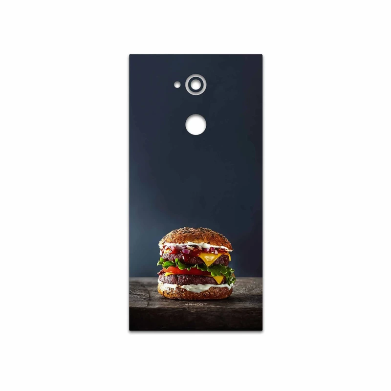 برچسب پوششی ماهوت مدل Hamburger مناسب برای گوشی موبایل سونی Xperia XA2 Ultra