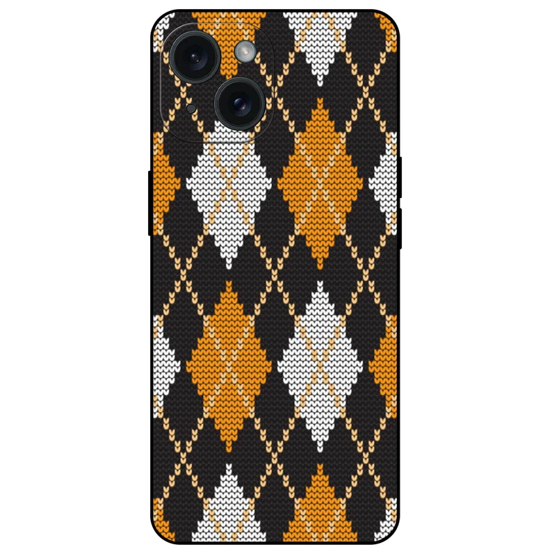 کاور مگافون طرح بافت مدل 8104 مناسب برای گوشی موبایل اپل iPhone 15   