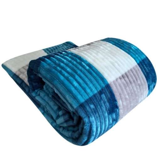 پتو مسافرتی طرح پلیسه کد W200  سایز 150×200 سانتی متر