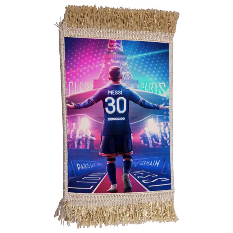 فرش ماشینی دیوارکوب مدل مسی کد 12