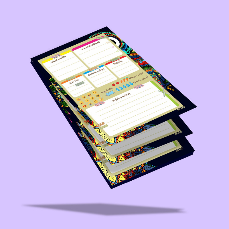 کاغذ یادداشت مستر راد مدل جغد کد fiory 2153