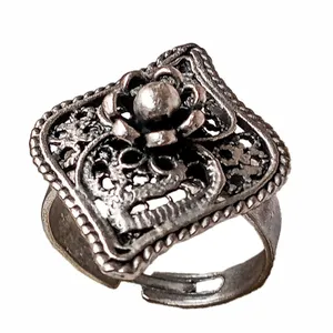 انگشتر زنانه مدل ملیله یزدی کد MAL-1