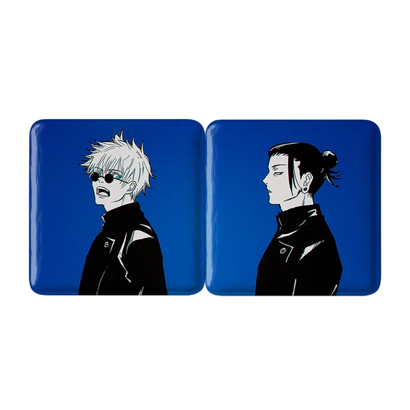 مگنت خندالو مدل گوجو و گتو انیمه جوجوتسو کایزن Jujutsu Kaisen کد A100 مجموعه 2 عددی
