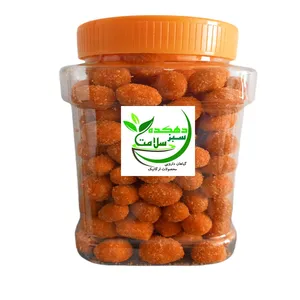 بادام زمینی روکش دار با طعم باربیکیو دهکده سبز سلامت - 330 گرم