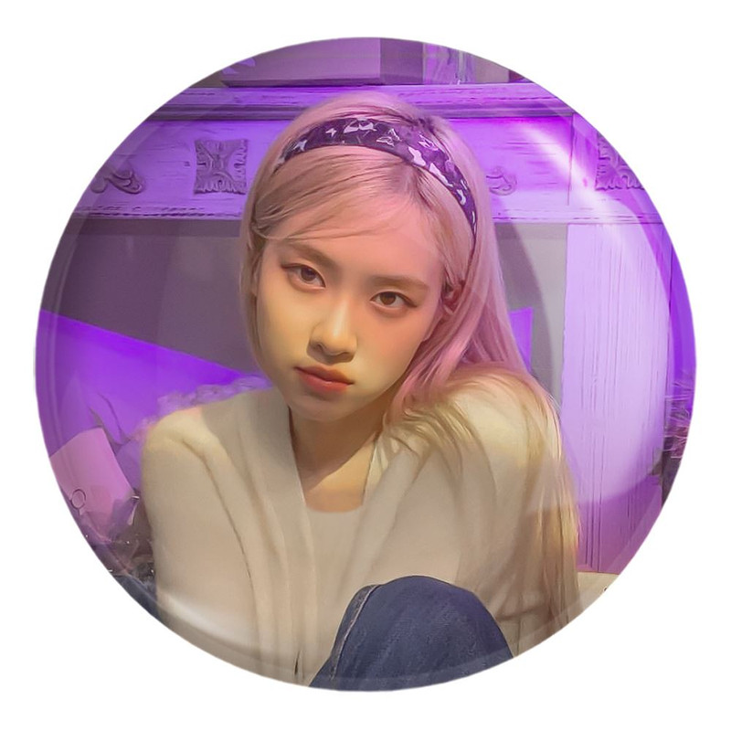 پیکسل خندالو طرح رزی گروه بلک پینک Black Pink کد 3674 مدل بزرگ