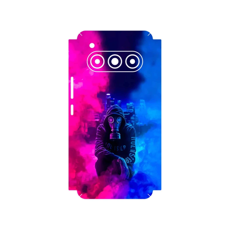 برچسب پوششی ماهوت مدل Smoke Rainbow Digital Art 2 مناسب برای گوشی موبایل داریا Bond II Lite 5G