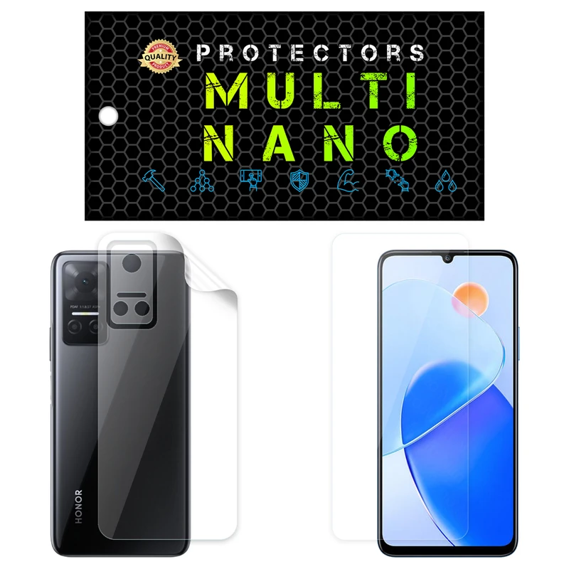  محافظ صفحه نمایش مولتی نانو مدل X-SFT مناسب برای گوشی موبایل آنر 6X 2014 به همراه محافظ پشت