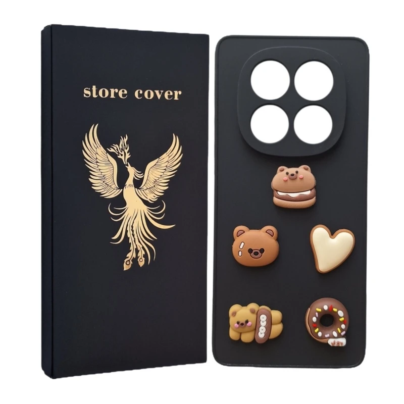 کاور استور کاور طرح کوکو برجسته مدل note14pro مناسب برای گوشی موبایل شیائومی Redmi Note 14 Pro 5G