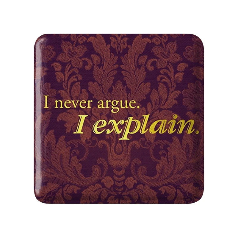 مگنت خندالو طرح سریال دانتون ابی Downton Abbey مدل مربعی کد 29820