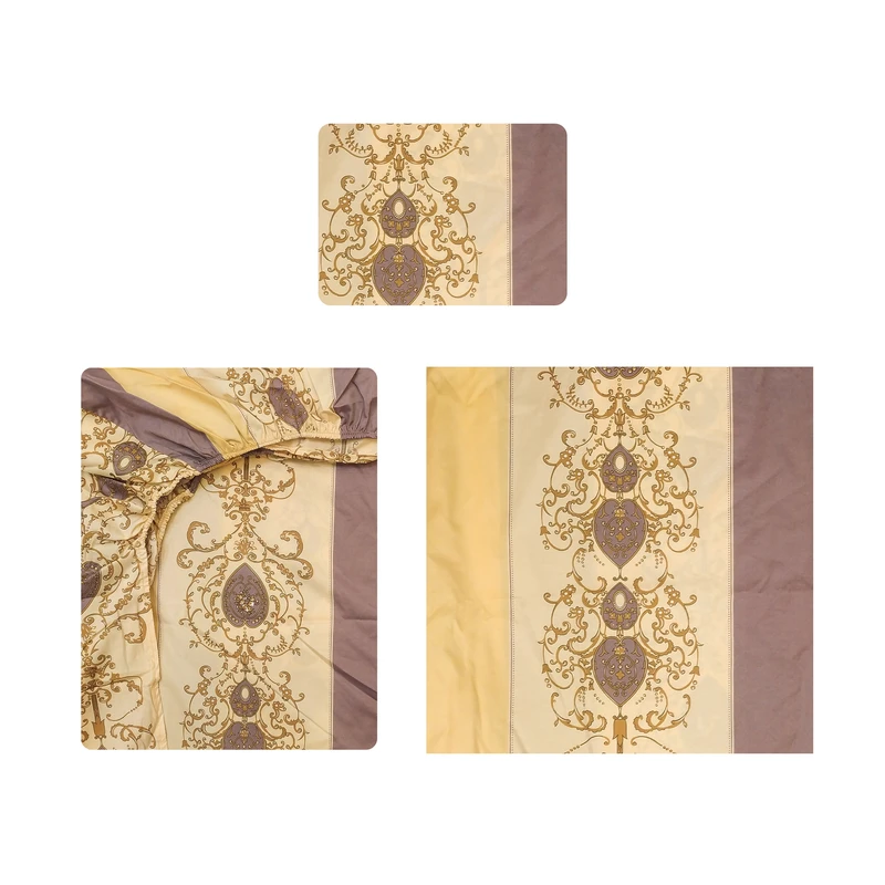 سرویس روتختی آدنو مدل درباری کد IR101 یک نفره 3 تکه