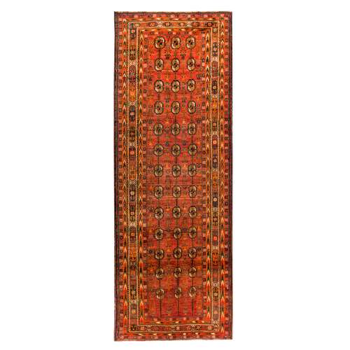 فرش دستبافت سه متری مدل نقشه بلوچ  کد 23.1268