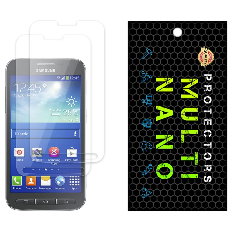 محافظ صفحه نمایش مولتی نانو مدل X-S2N مناسب برای گوشی موبایل سامسونگ Galaxy Core Advance بسته دو عددی