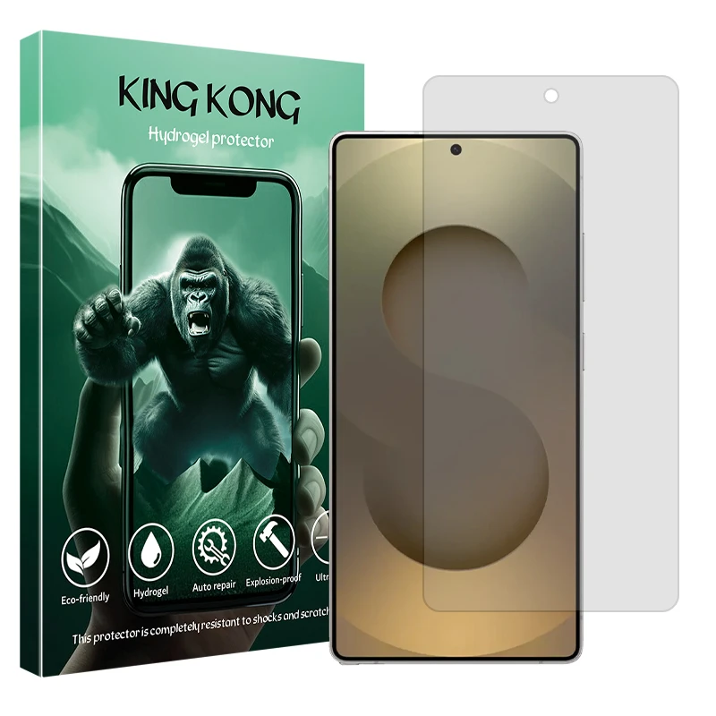 محافظ صفحه نمایش مات کینگ کونگ مدل Tough مناسب برای گوشی موبایل سامسونگ Galaxy S25 Ultra