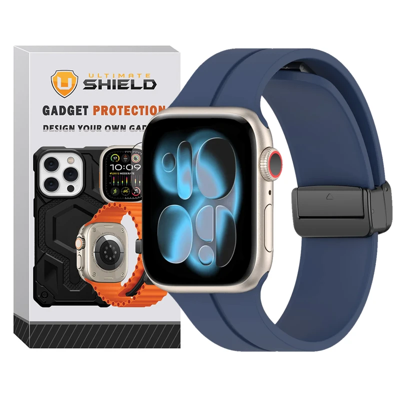 بند آلتیمیت شیلد مدل Magnetic مناسب برای اپل واچ 49 میلی متری سری Ultra 3