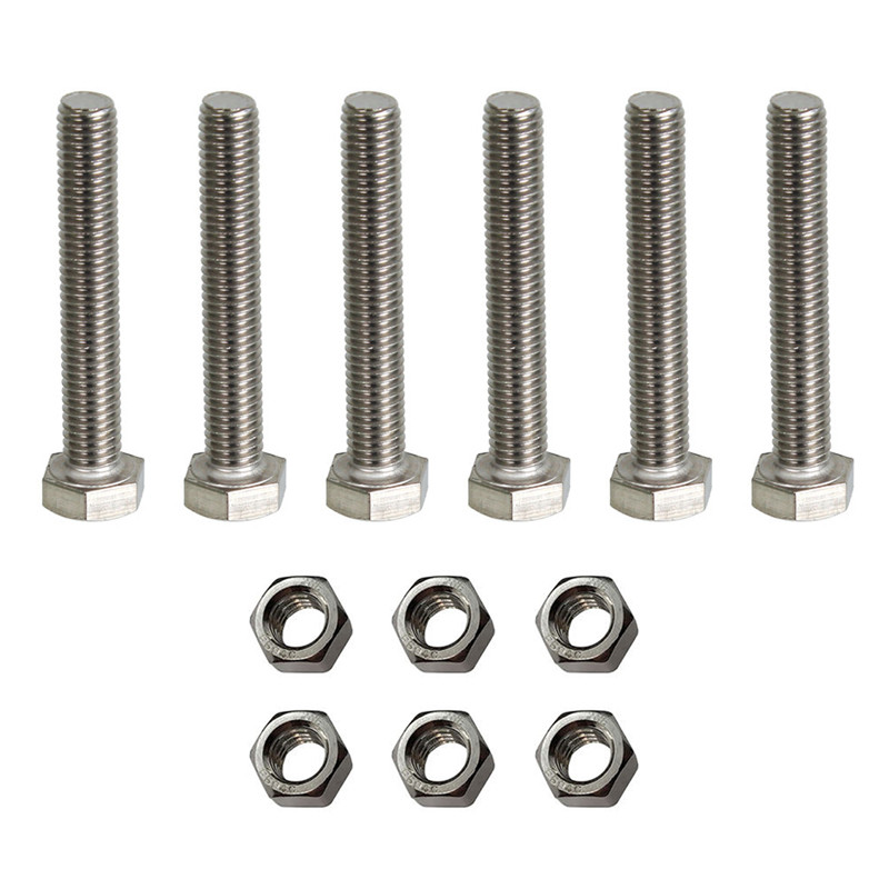 پیچ و مهره مدل Hex-12-100 بسته 12 عددی پیچ و مهره مدل Hex-12-100 بسته 12 عددی