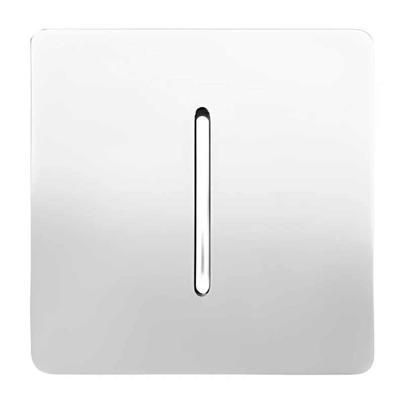 کلید تبدیل صنایع آسیا الکتریک مدل کریستال Whi-Slv