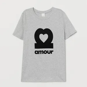 تی شرت آستین کوتاه زنانه اچ اند ام مدل 0733029