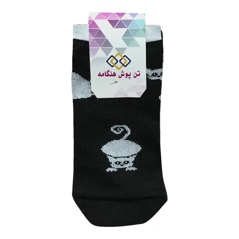 جوراب پسرانه تن پوش هنگامه مدل گربه تا به تا