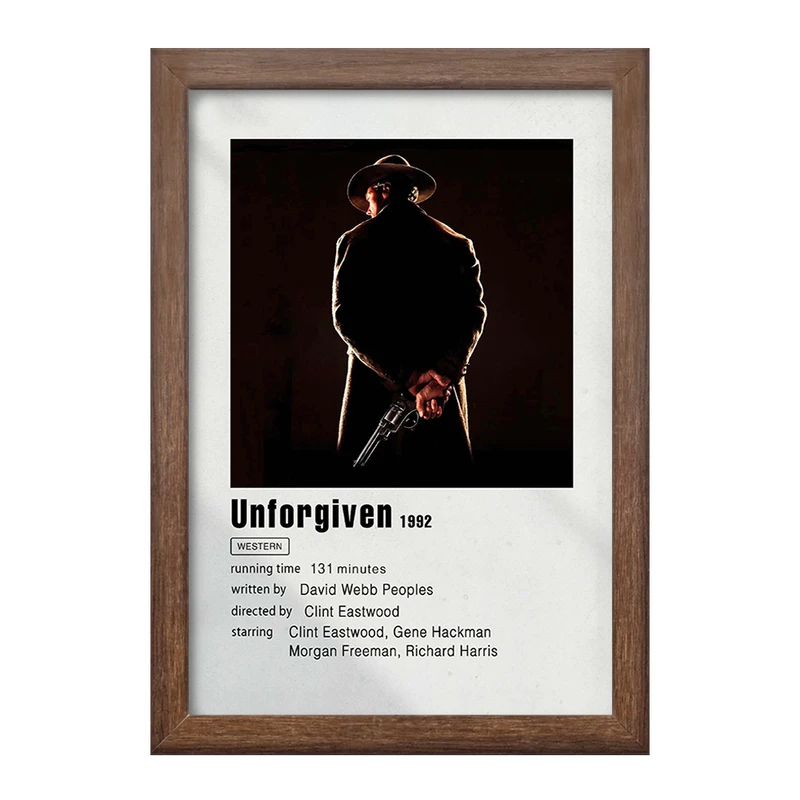 تابلو خندالو طرح نابخشوده (Unforgiven) کد F11317