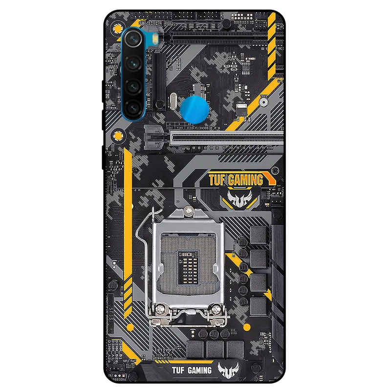 کاور مگافون طرح برد گیمینگ مدل 8003 مناسب برای گوشی موبایل شیائومی Redmi Note 8