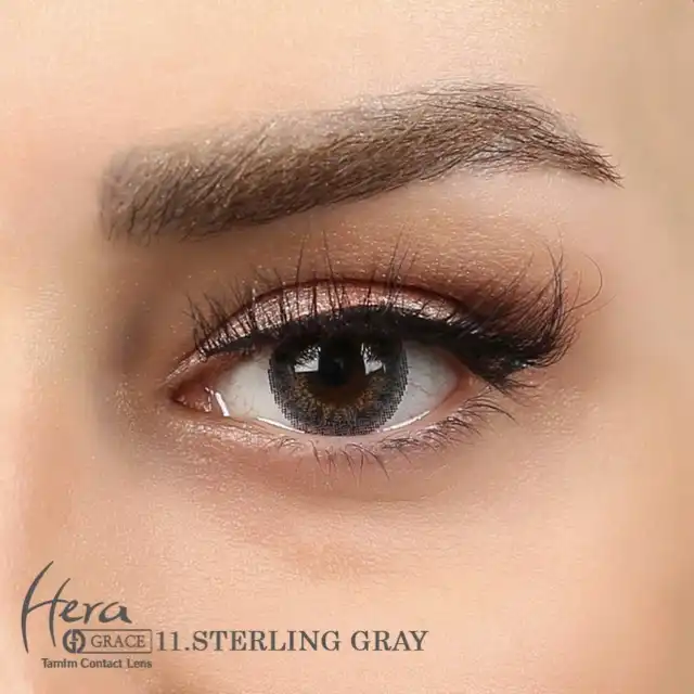 لنز چشم هرا گریس شماره 11 رنگ خاکستری عسلی
