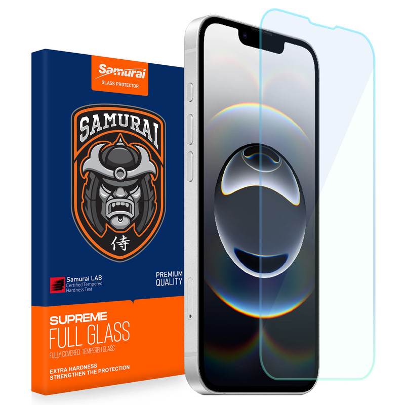 محافظ صفحه نمایش سامورایی مدل Invisiglass مناسب برای گوشی موبایل اپل iPhone 16e / 13 / 13 Pro 