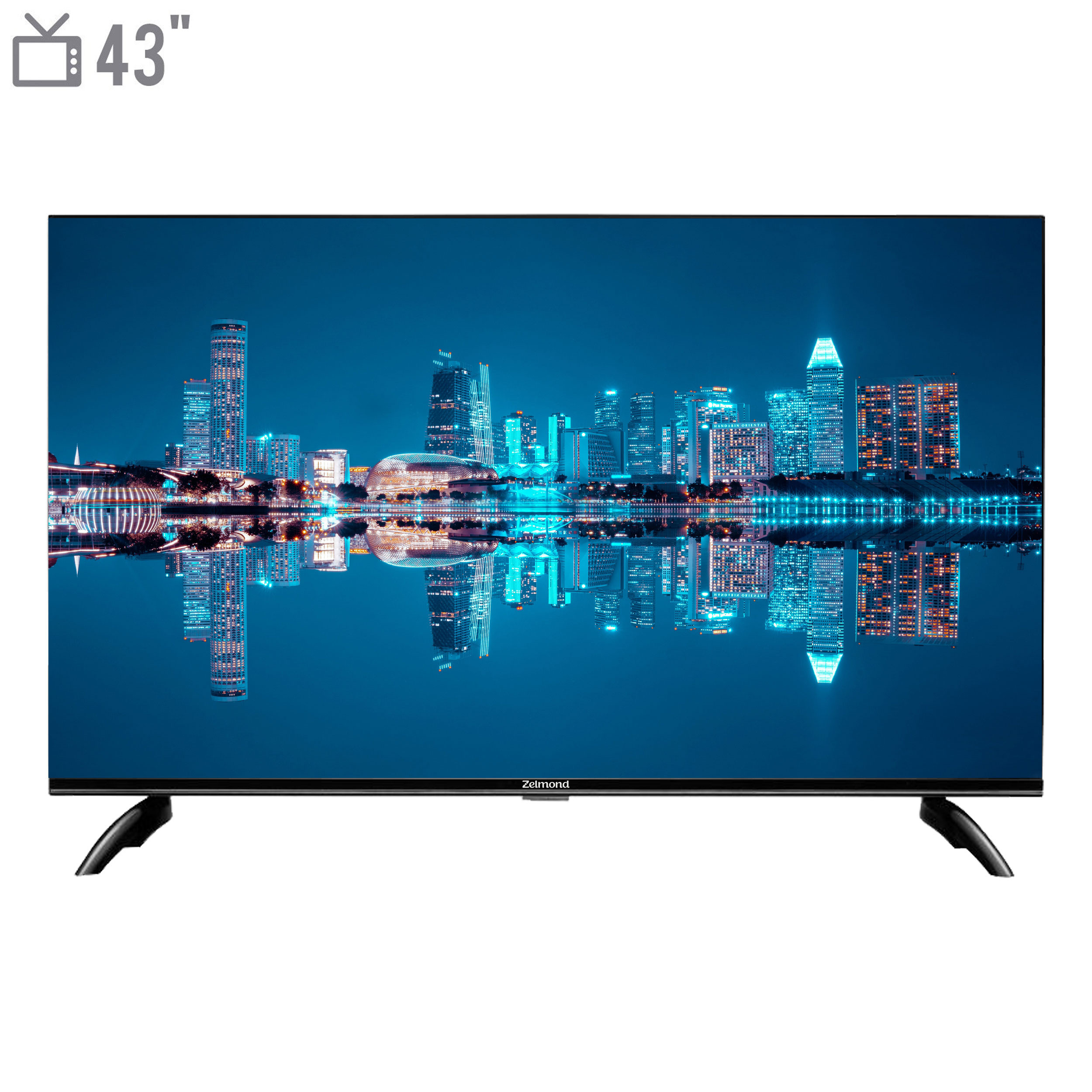 تلویزیون هوشمند ال ای دی زلموند مدل ZL-43SF538 سایز 43 اینچ