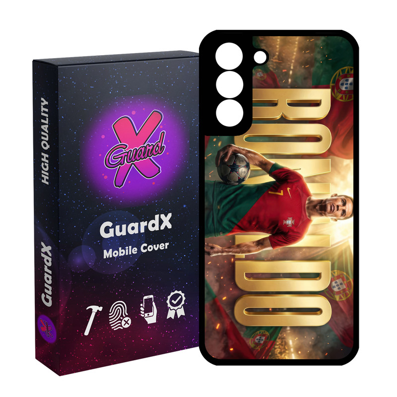 کاور گارد ایکس طرح رونالدو پرتغال مدل 11120 مناسب برای گوشی موبایل سامسونگ Galaxy S21 FE