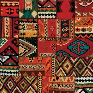 کاغذ کادو طرح گِلیم بسته 5 عددی