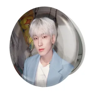 آینه جیبی خندالو طرح ونوو گروه سونتین Seventeen مدل تاشو کد 21648 