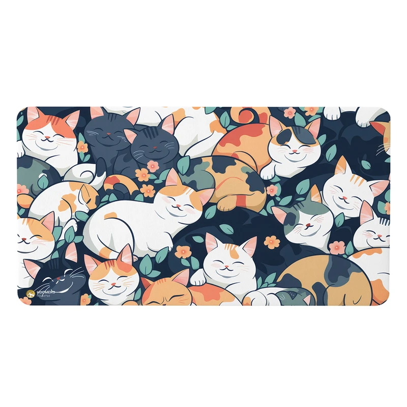 ماوس پد هومرو مدل MX2316 طرح گربه فانتزی