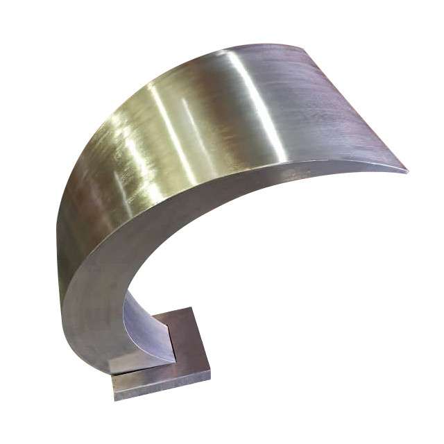 آبنما استخری مدل کرتین قوسی 60×45 استیل