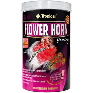 Tropical Flower Horn Young Pellet Fish Food 380g