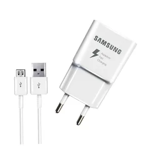  شارژر دیواری سامسونگ مدل ETA-S90RWS به همراه کابل تبدیل microUSB