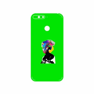 MAHOOT Collage of Women Portrait 3 Cover Sticker for Huawei Y6 Prime 2018