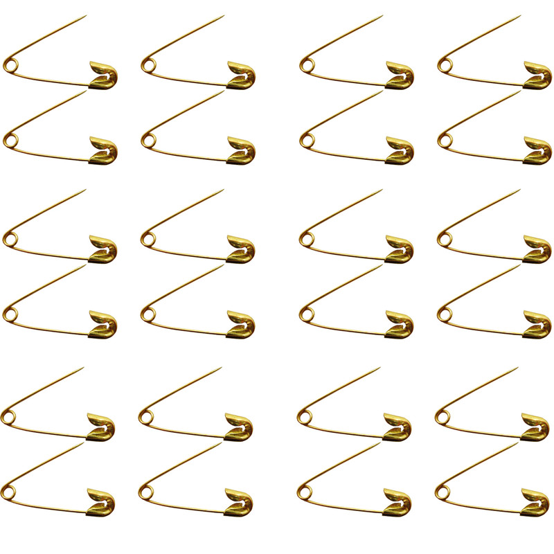 سنجاق قفلی مدل GOLD بسته 24 عددی