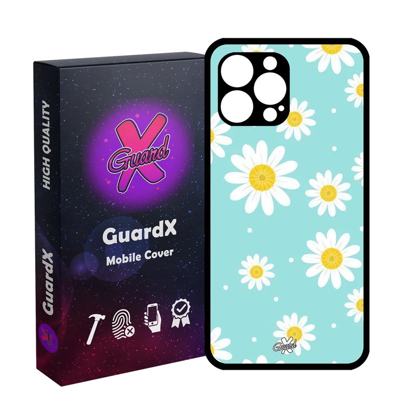 کاور گارد ایکس طرح گل مدل Glass10646 مناسب برای گوشی موبایل اپل iPhone 12 Pro