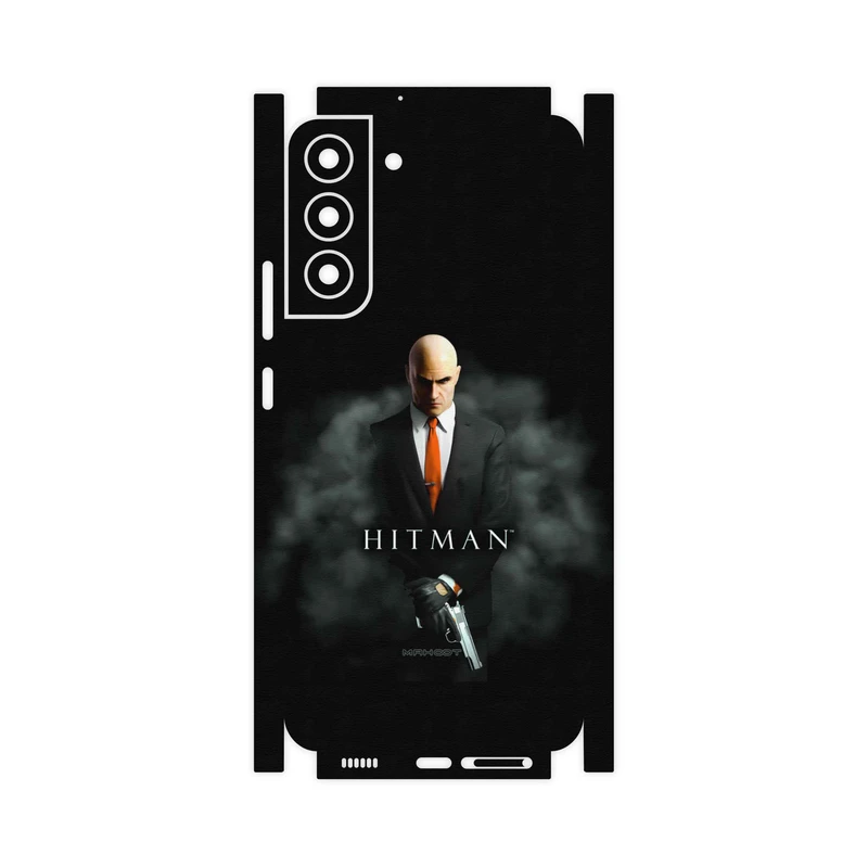 برچسب پوششی ماهوت مدل Hitman-Game-FullSkin مناسب برای گوشی موبایل سامسونگ Galaxy S22 Plus 5G