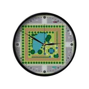 ساعت دیواری مدوپد طرح تقاطع مدل mod00151