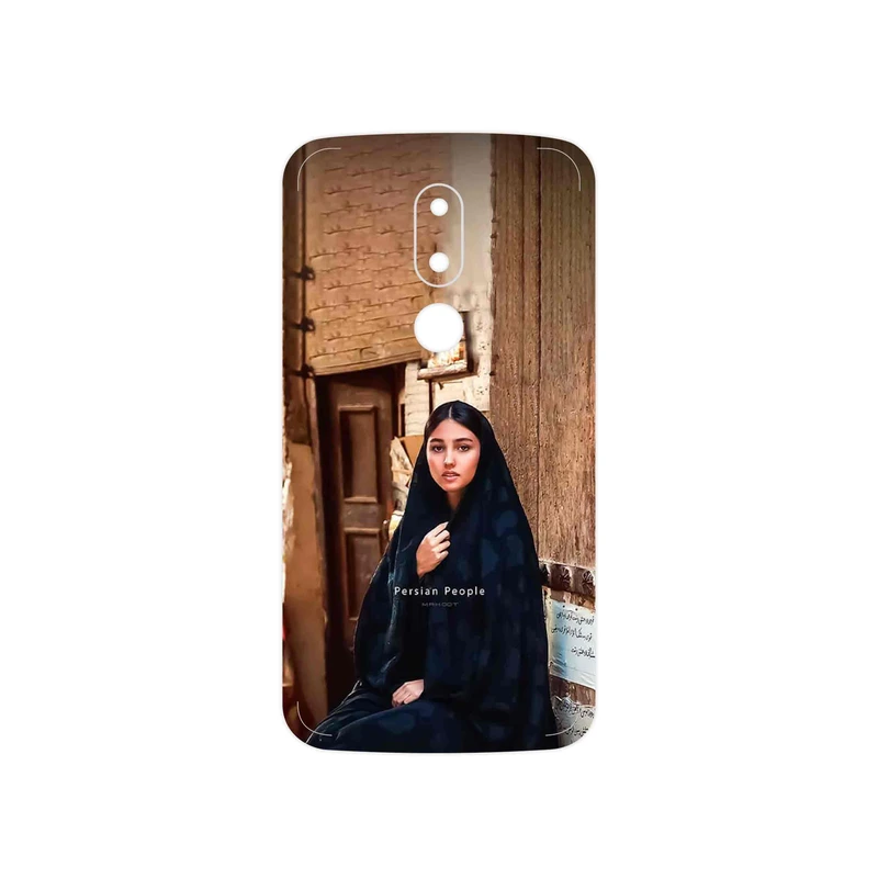 برچسب پوششی ماهوت مدل Portrait of an Iranian Woman مناسب برای گوشی موبایل موتورولا Moto M
