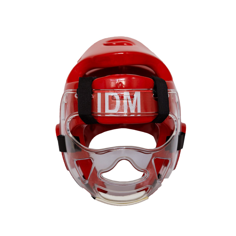 کلاه تکواندو مدل IDM به همراه نقاب محافظ صورت