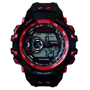 ساعت مچی دیجیتال مدل تک زمانه کرنوگراف بند پیو کد EM2