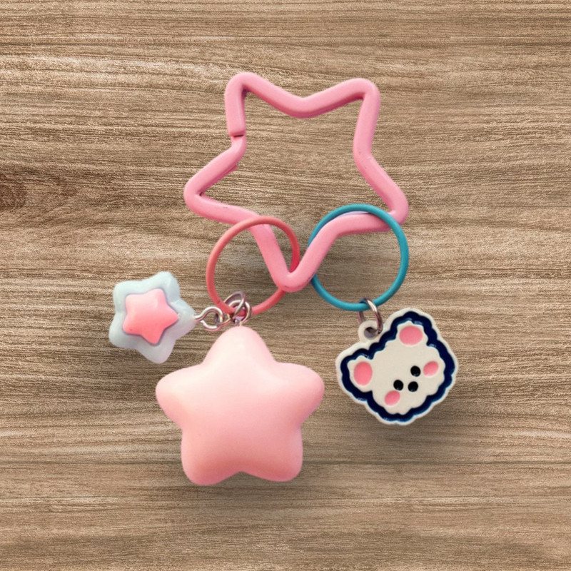 جاکلیدی دخترانه مدل ستاره